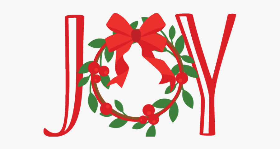 Christmas Joy Clipart, Transparent Clipart