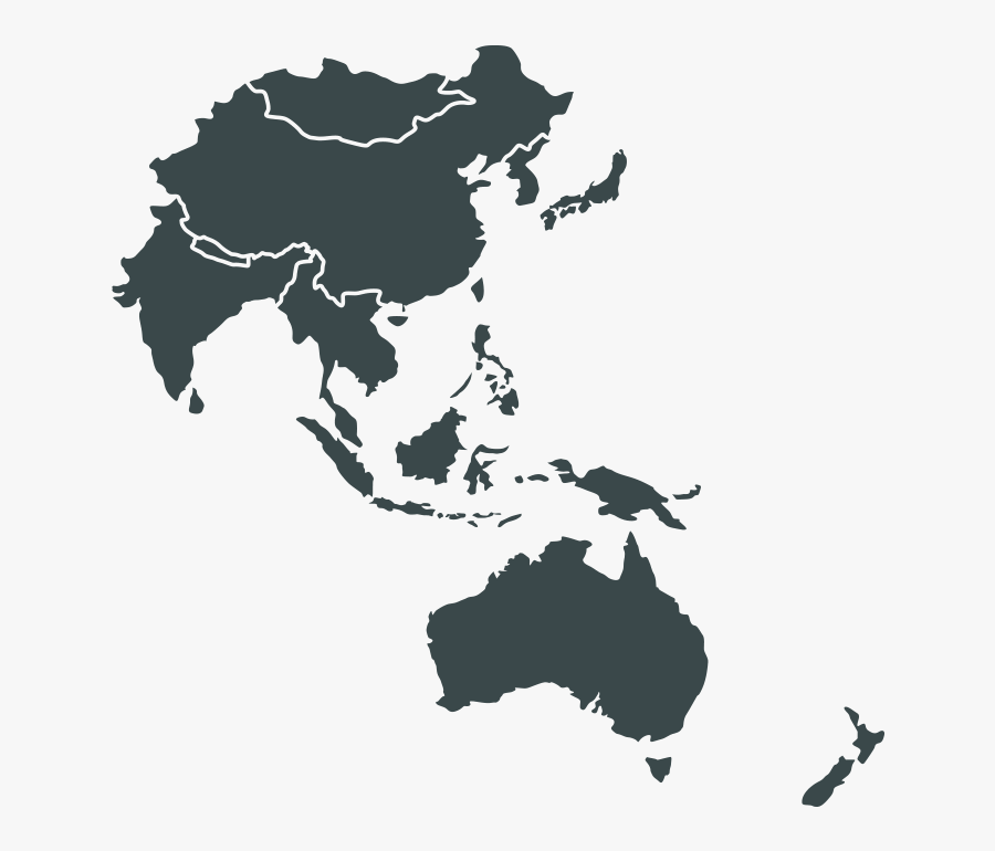 East United Asia-pacific Asia States Middle America - South East Asia Pacific, Transparent Clipart