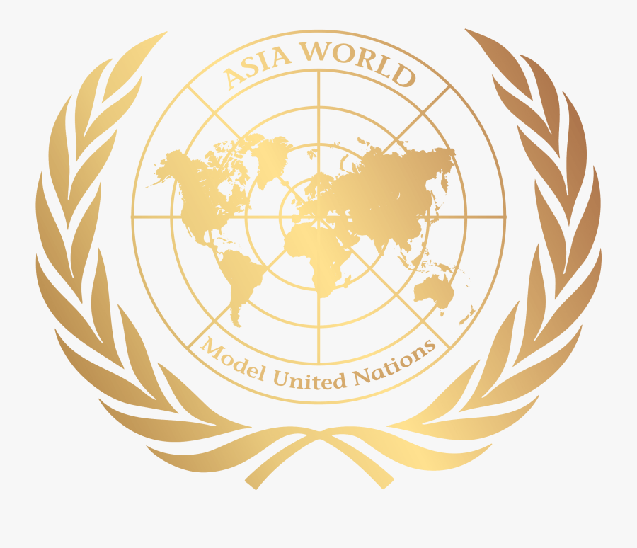 United Nations Flag Clipart Mun - Asia World Model United Nations, Transparent Clipart