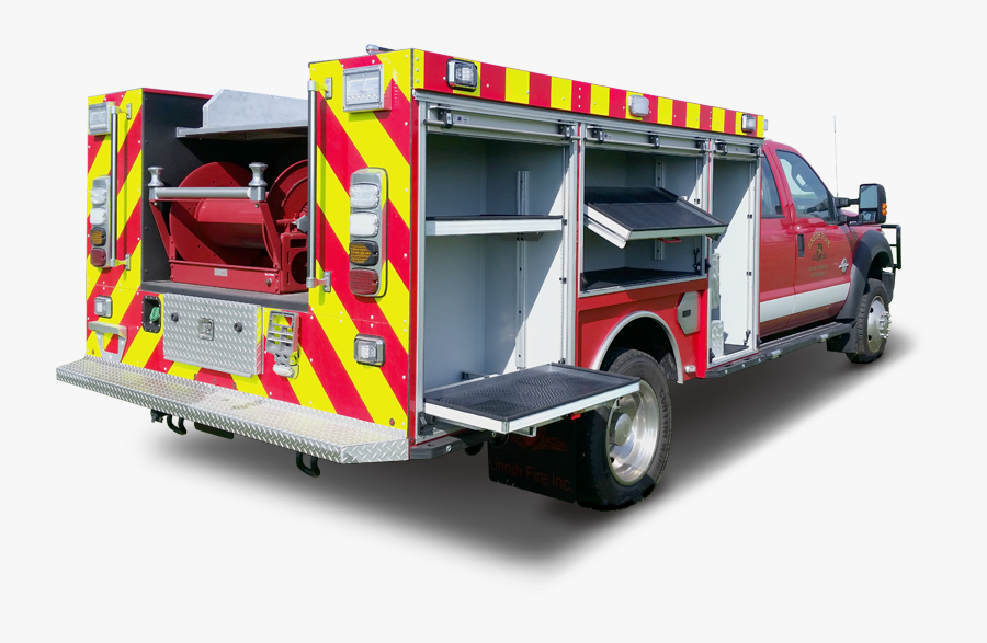 Fire Engine Car Fire Department Unruh Fire Vehicle - Fire Apparatus, Transparent Clipart