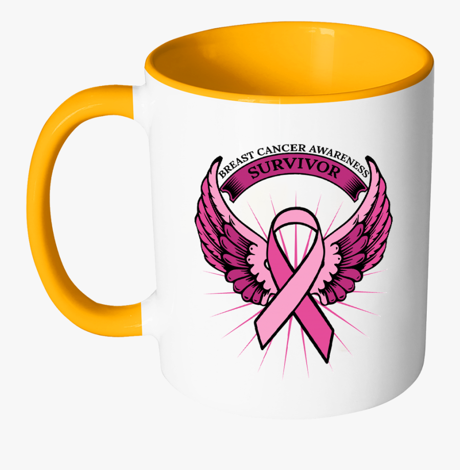 Breast Cancer Awareness Survivor Pink Ribbon Merchandise - Pink Ribbon, Transparent Clipart