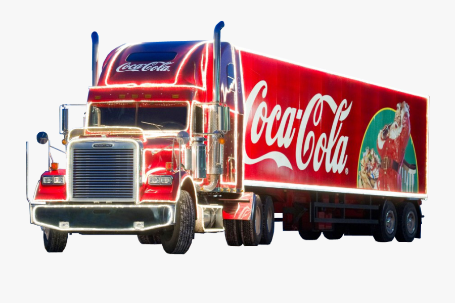 Coca Cola Christmas Truck Transparent Image - Zolder, Transparent Clipart