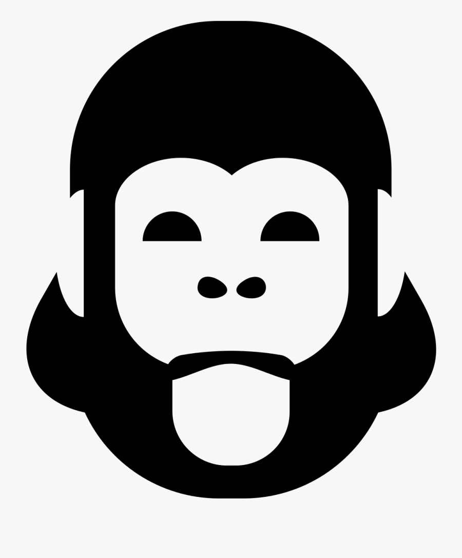 Chimp - Planet Of The Apes Icon, Transparent Clipart