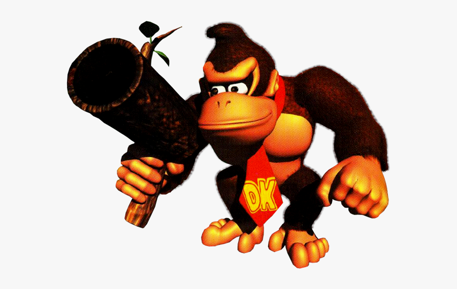 Donkey Kong Coconut Gun - Donkey Kong 64 Png, Transparent Clipart