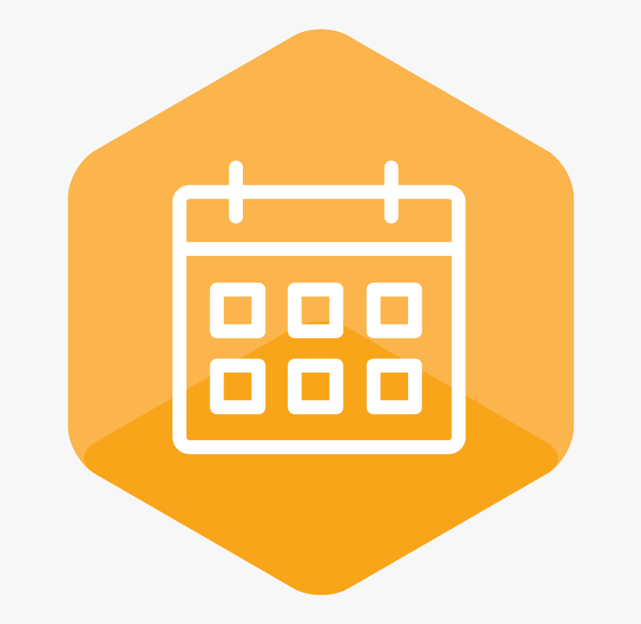 Shipments Clipart Ups - Symbol Calendar Yellow, Transparent Clipart