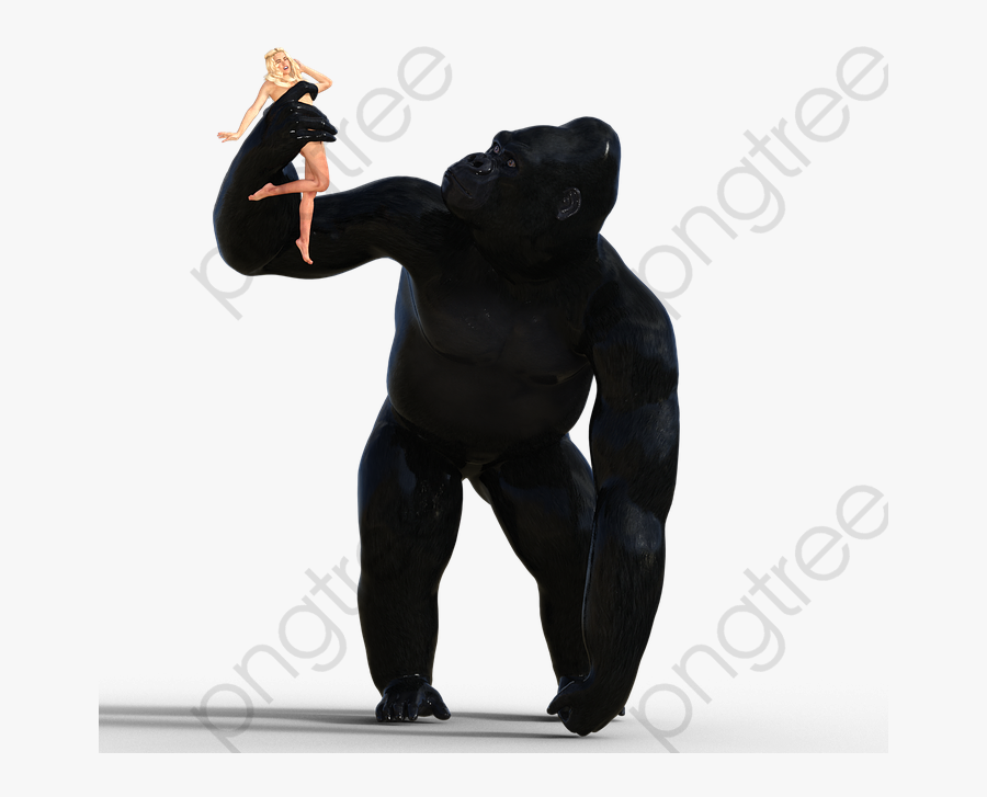 King Kong Clipart - Monster, Transparent Clipart