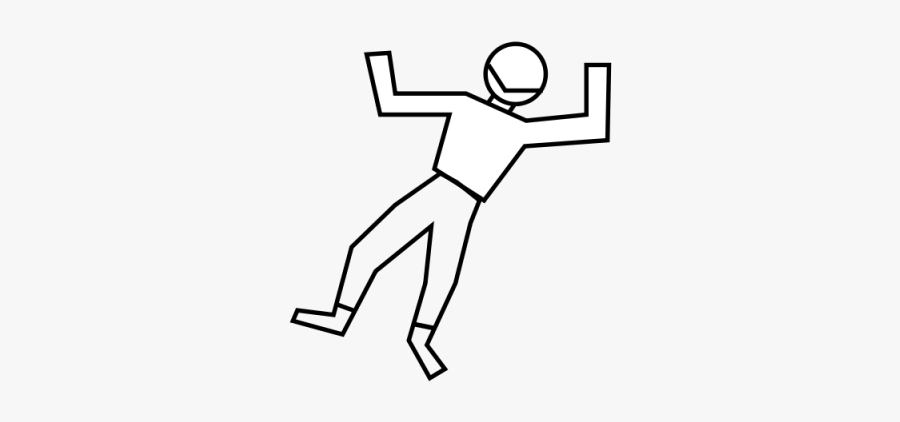Draw A Dead Body, Transparent Clipart