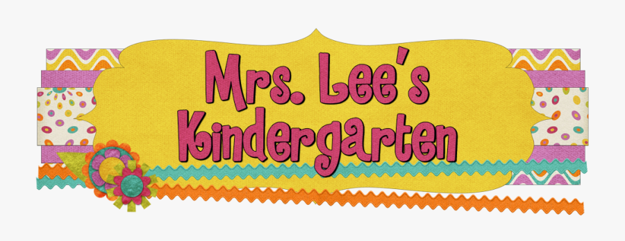 Lee"s Kindergarten - Georgetown, Transparent Clipart