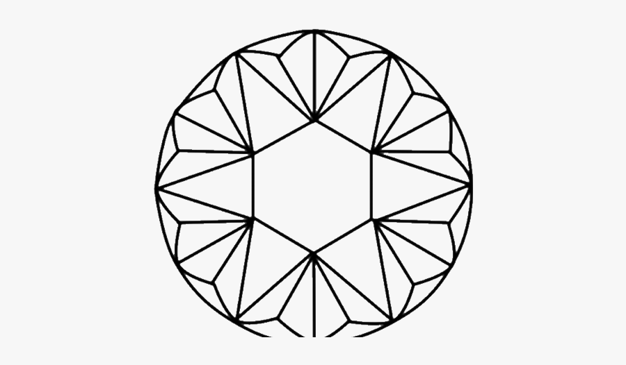Black And White Gem Clipart, Transparent Clipart