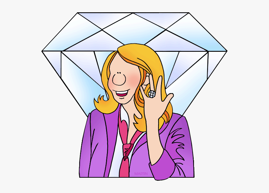 Diamond - Cartoon, Transparent Clipart