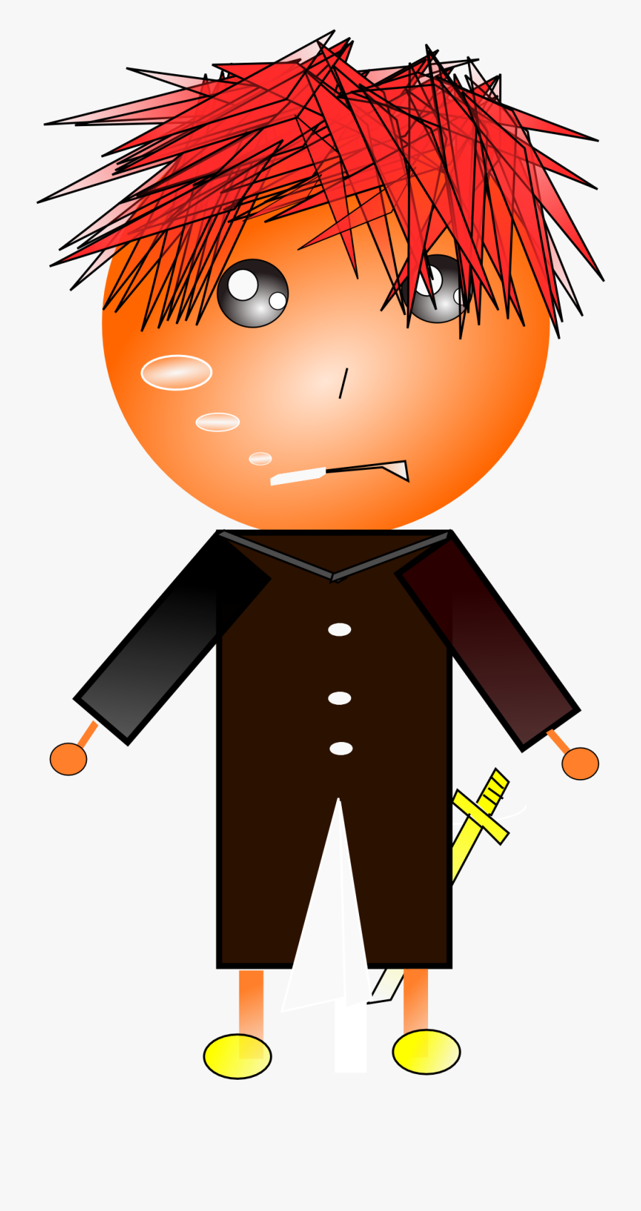 Anime Clip Art Clipart - Clip Art, Transparent Clipart