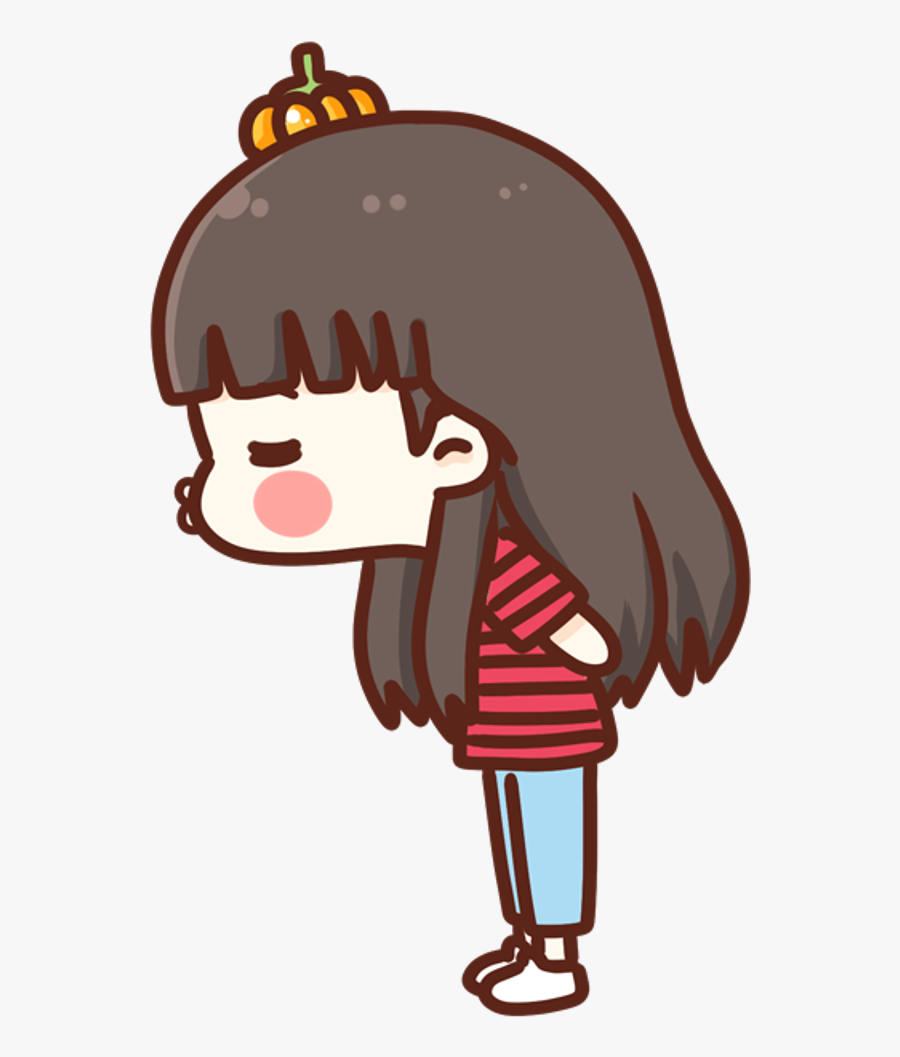 #emoji #girl #freetoedit #anime #girls #animegirl #animegirls - Girl, Transparent Clipart