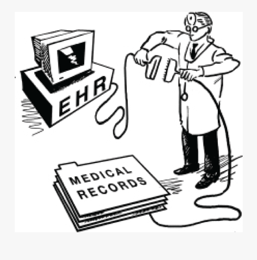Vector Freeuse Library Medical Record Clipart - Electronic Health Records Clipart, Transparent Clipart