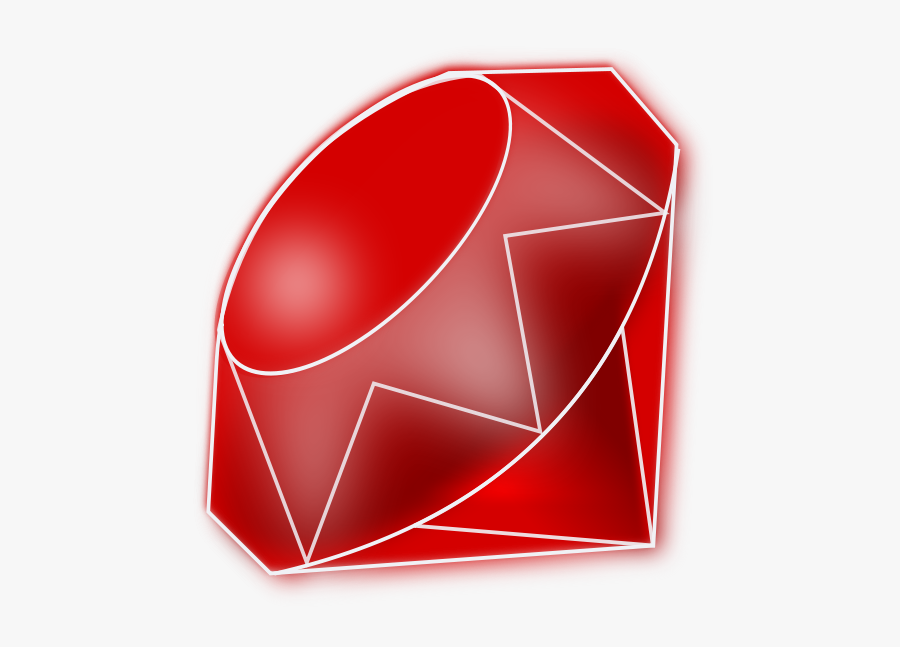 Ruby Cliparts Free - Red Gem Clipart, Transparent Clipart