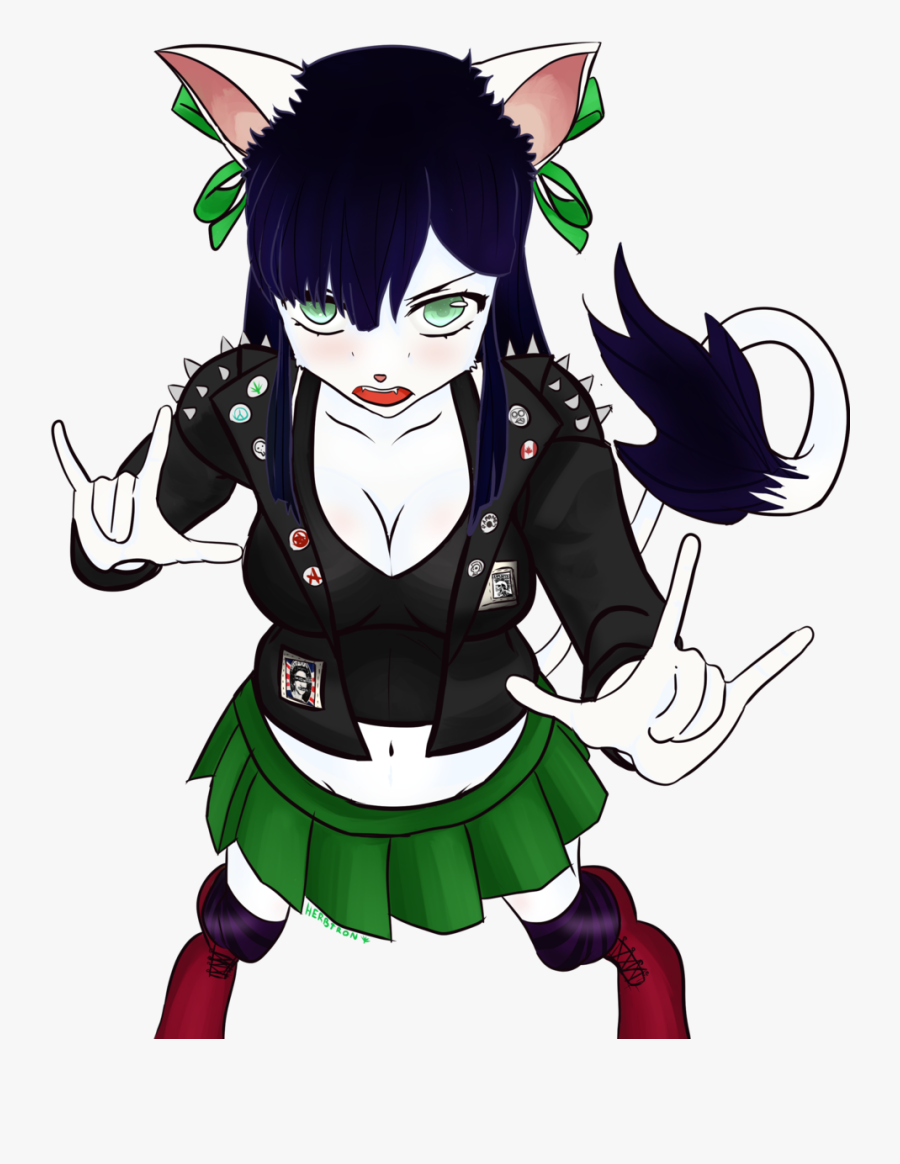 Anime Punk Rock Drawing Art Clip Art - Deviantart Punk Rock, Transparent Clipart