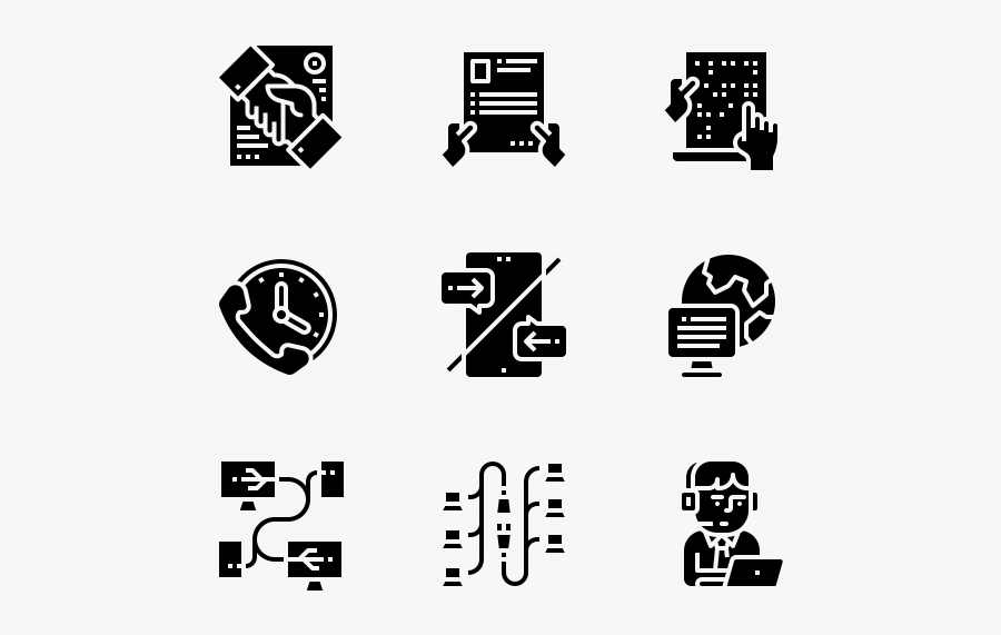 Communications, Transparent Clipart