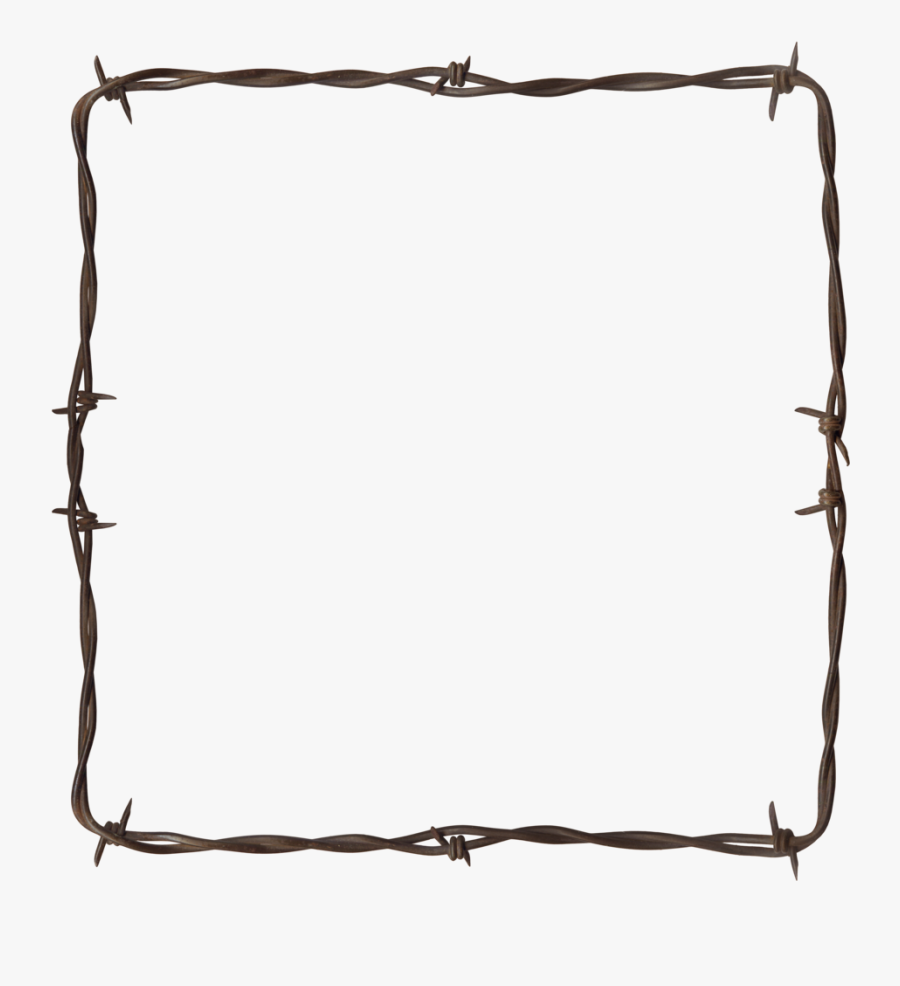 Barbed Wire Rectangle Free, Transparent Clipart