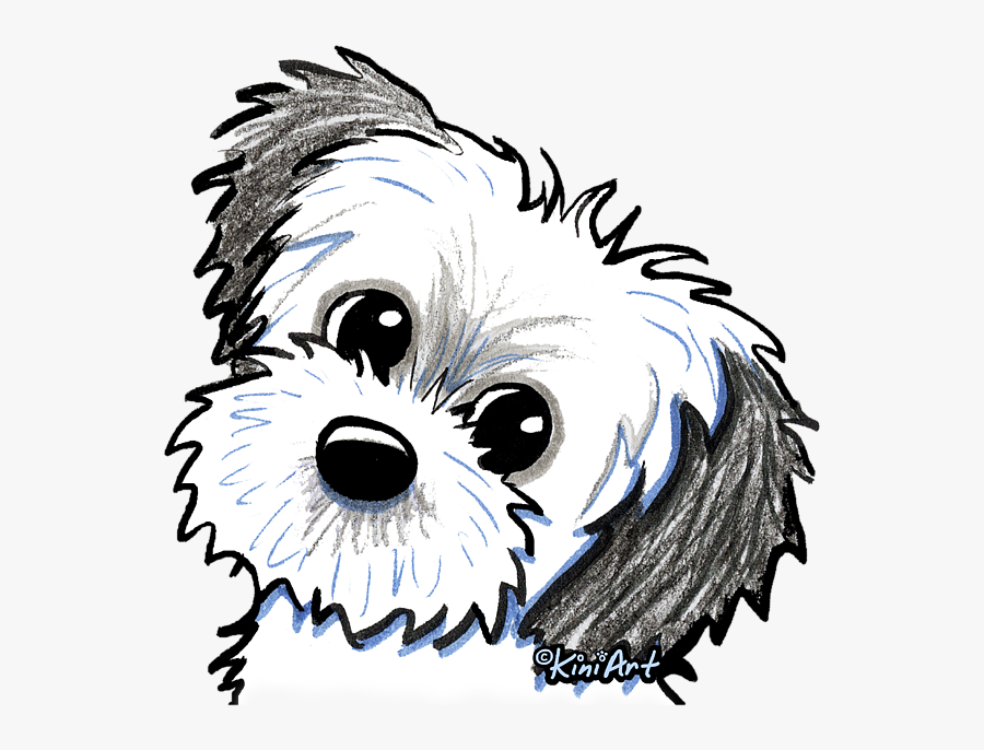 Shih Tzu Cartoon Png, Transparent Clipart