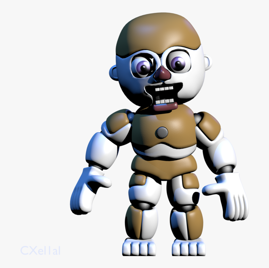 Image Free Ballora Drawing Bidybab - Fnaf Bidybab Png, Transparent Clipart
