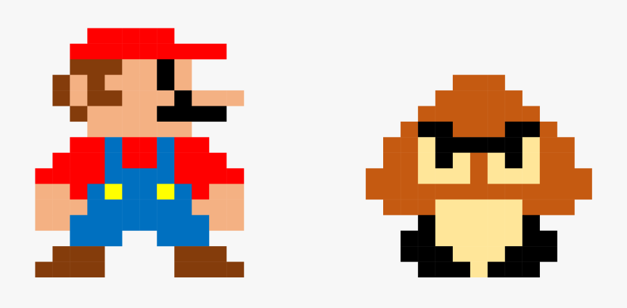 Transparent Bored Png - Mario Bros 8 Bit Png, Transparent Clipart