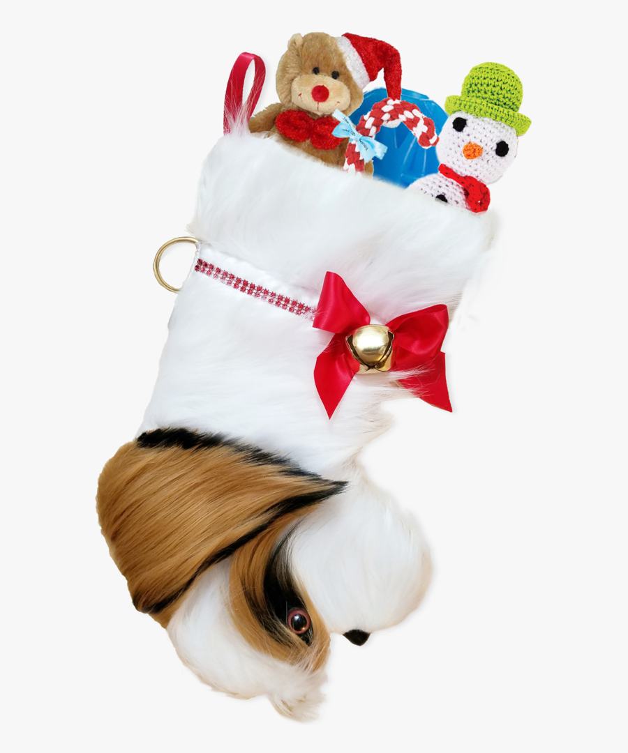 Transparent Shih Tzu Png - Christmas Stocking, Transparent Clipart