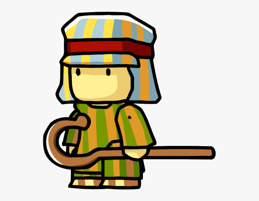 Scribblenauts Shepherd - Cartoon Shepherd Png, Transparent Clipart
