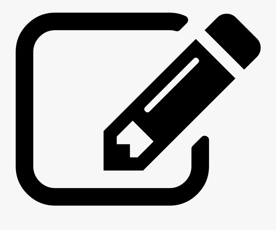 Editor Icon, Transparent Clipart