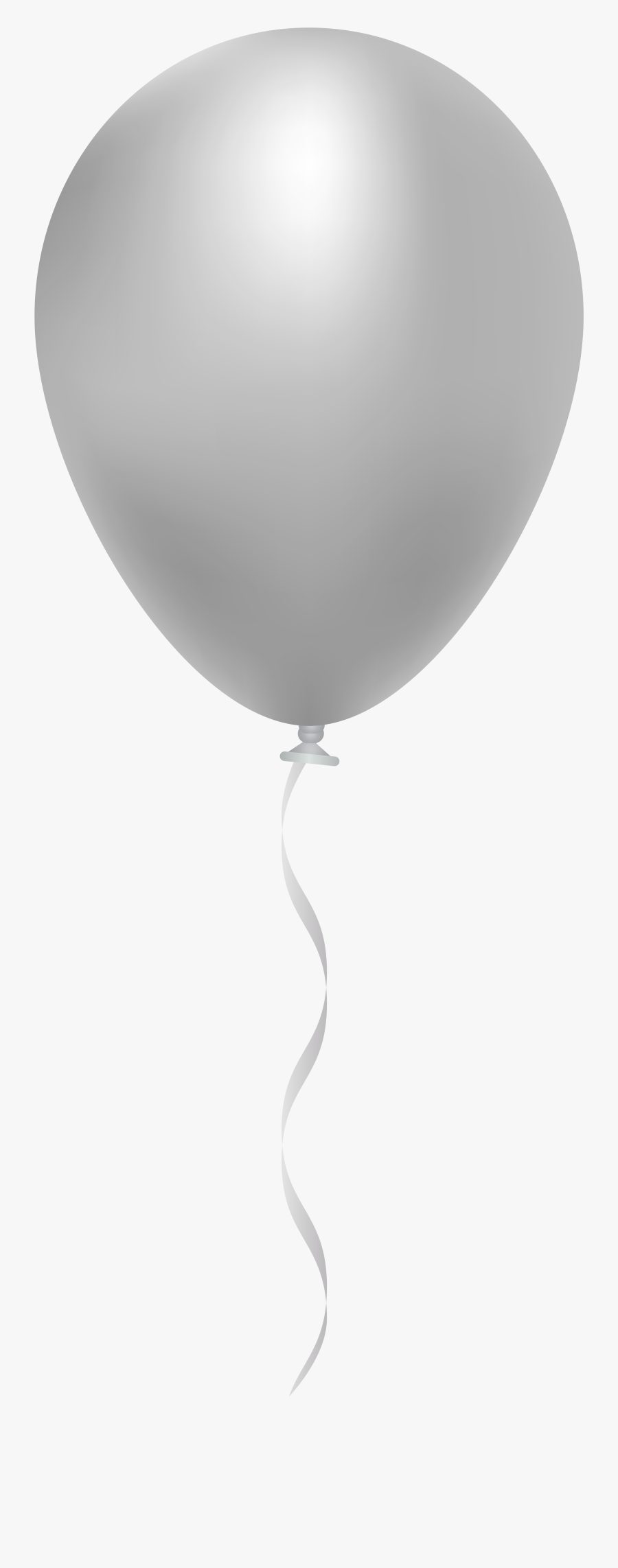 White Balloon Png - Balloon, Transparent Clipart