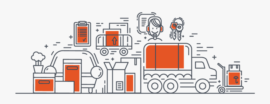 We Re Moving Greeting Card, Transparent Clipart