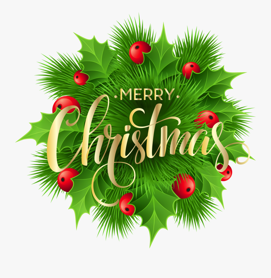 Merry Christmas Cliparts Png Decoration, Transparent Clipart