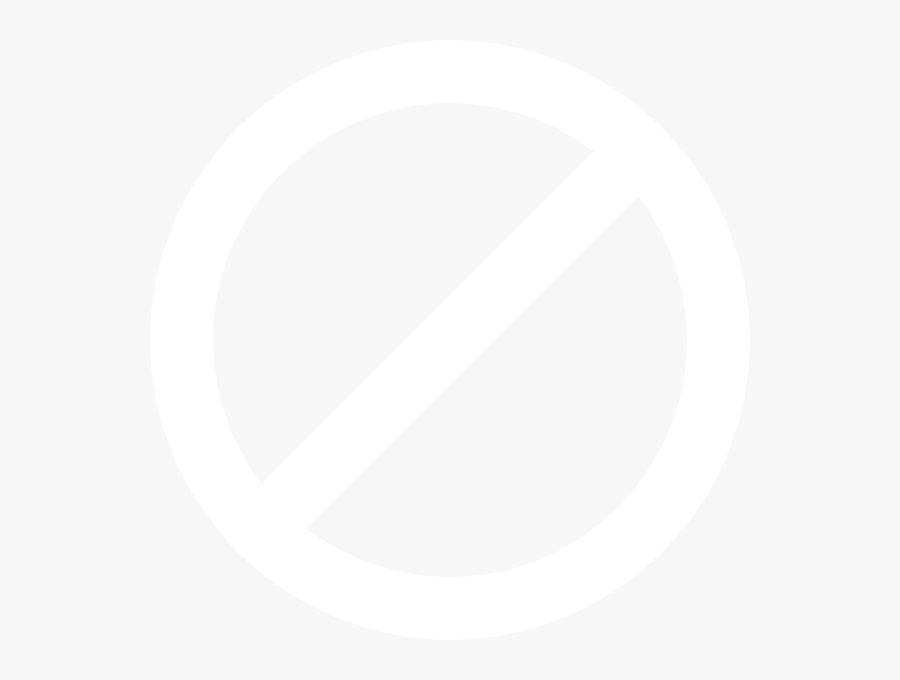 White No Symbol Clip Art At Clipart Library - No Sign Png White, Transparent Clipart