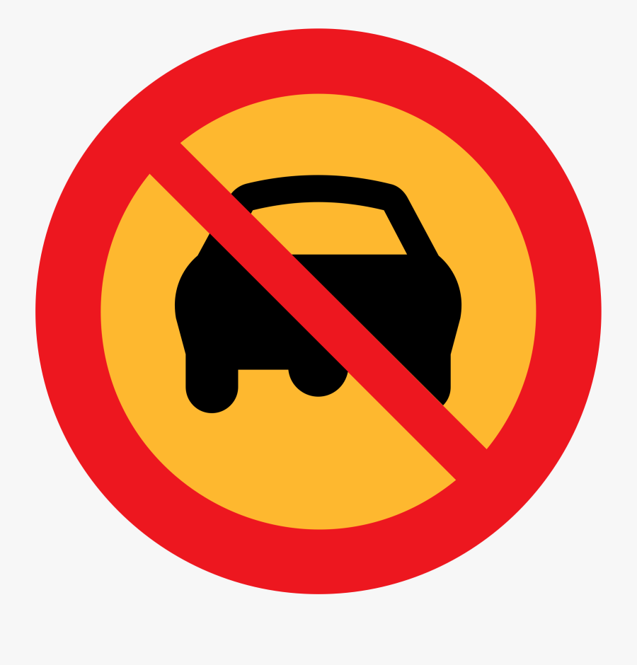 No Car Parking Sign Png, Transparent Clipart