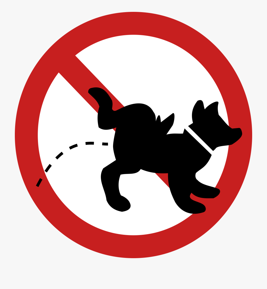 Dog Don T Pee, Transparent Clipart