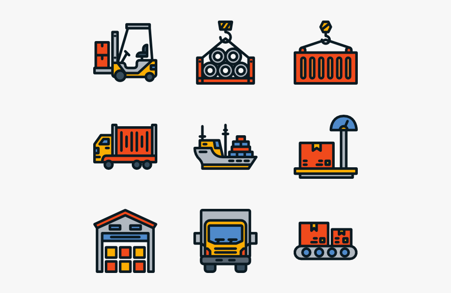Logistics, Transparent Clipart