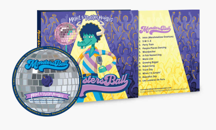 Monsters Ball - Michael & The Rockness Monsters, Transparent Clipart
