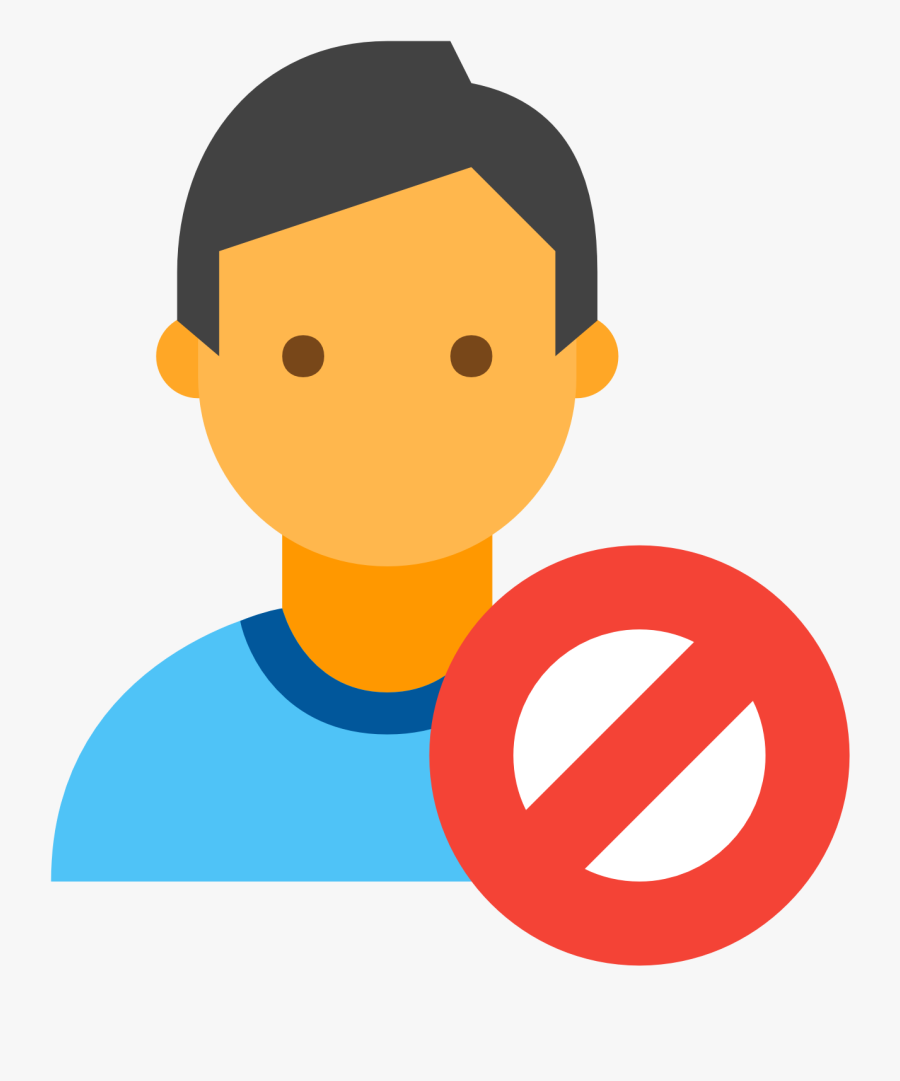 Pin Violence Clipart Unfriend - Person Color Icon Png, Transparent Clipart