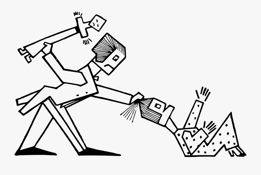 Line Art,angle,recreation - Abuser Clipart, Transparent Clipart