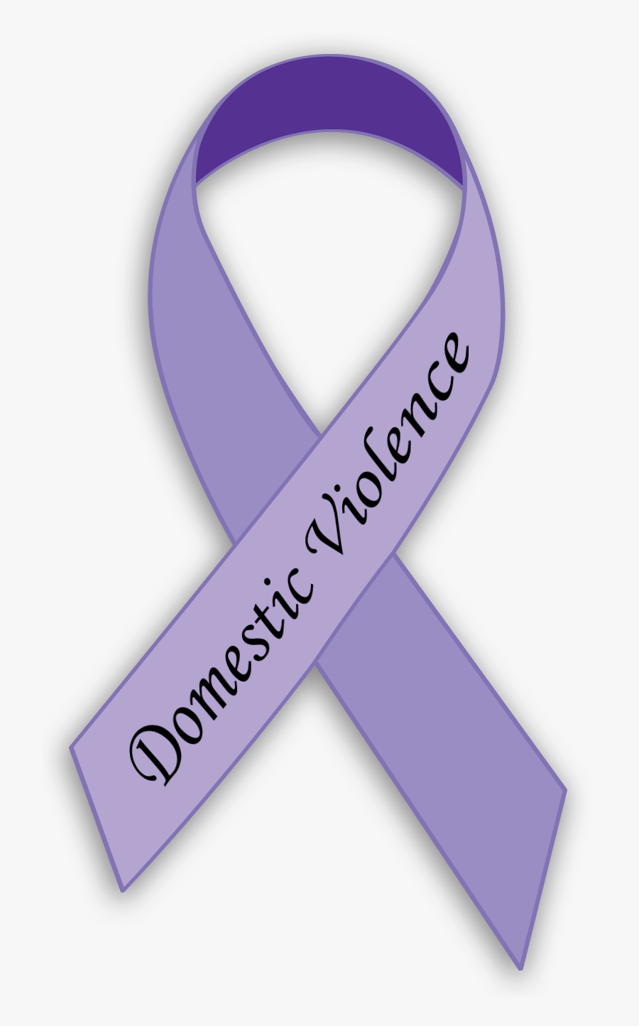 Domestic Violence Purple Ribbon Clipart - Domestic Violence Ribbon Transparent, Transparent Clipart