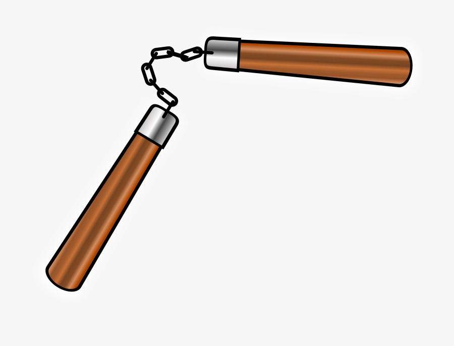Nunchaku Clipart - Nunchakus Icon, Transparent Clipart