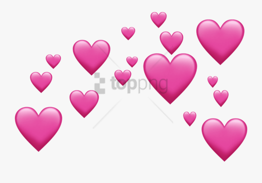 Double Heart Emoji Png - Pink Heart Emoji Png, Transparent Clipart