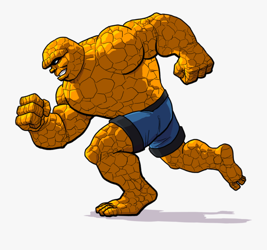 Fantastic Four Thing Png, Transparent Clipart
