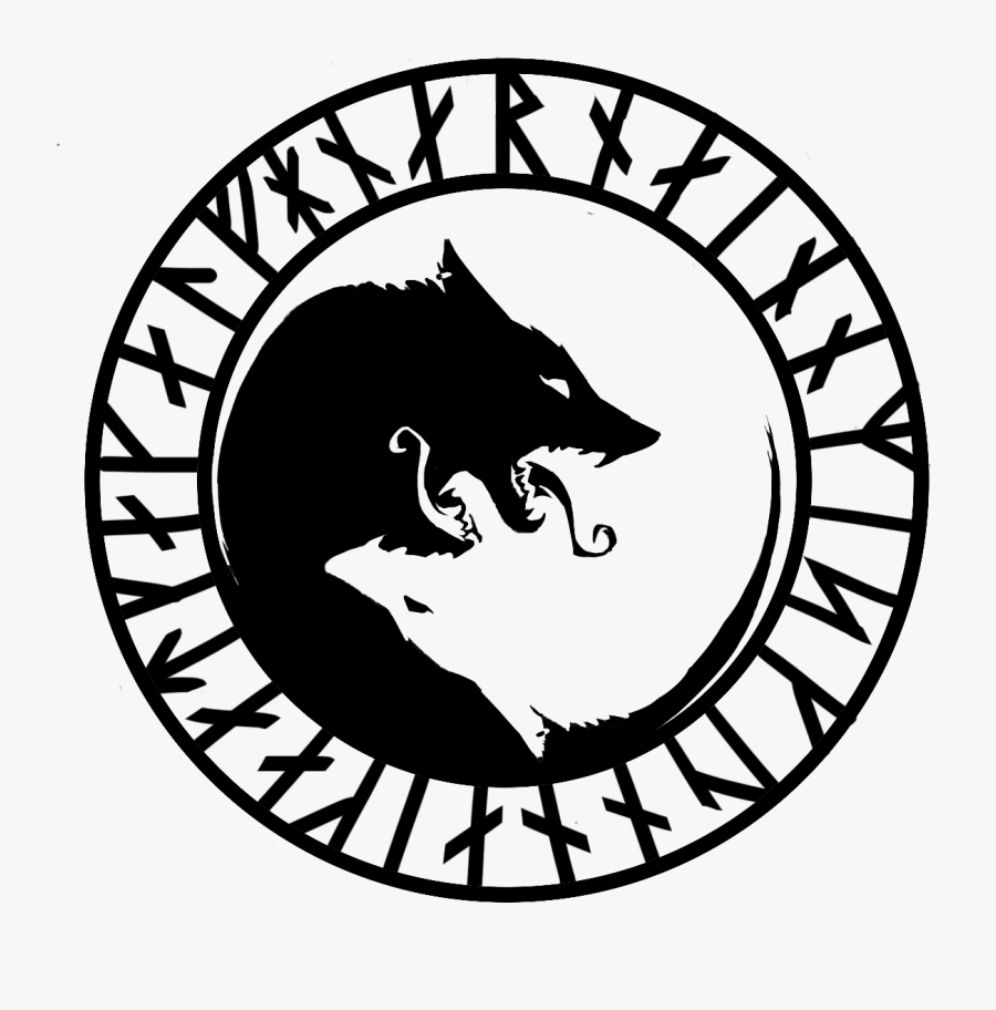 Viking “úlfhéðnar, No Mercy, Only Violence Wolf Rune - No Mercy Only Violence Runes, Transparent Clipart