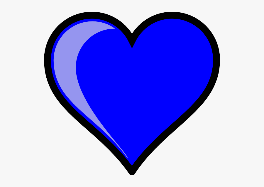 Light - Blue - Heart - Clipart - Blue Heart Clipart, Transparent Clipart