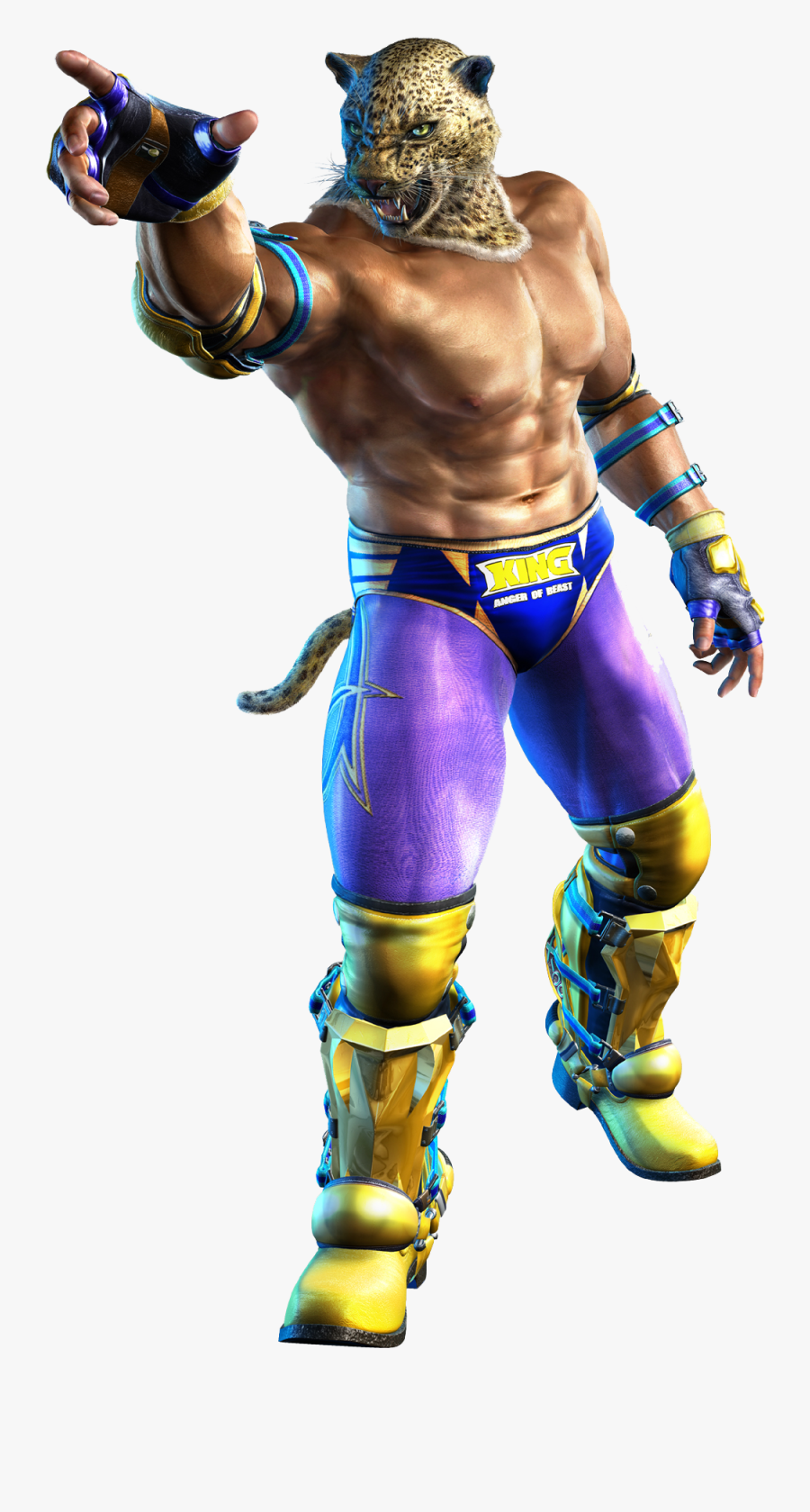 King - Tekken - Кинг Теккен, Transparent Clipart