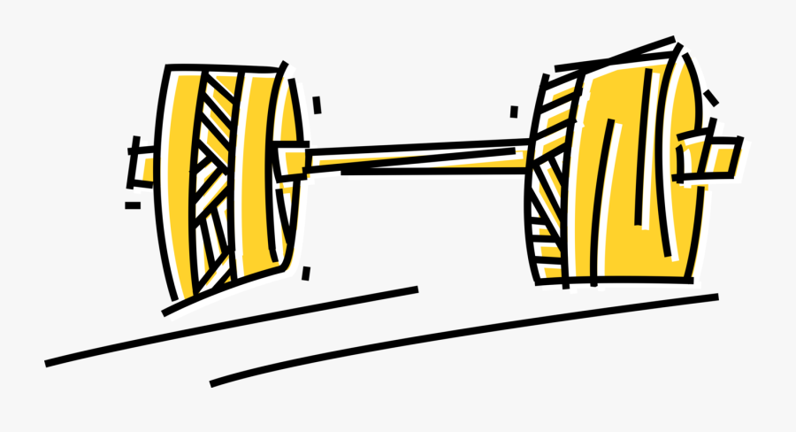 Vector Illustration Of Bodybuilding And Physical Fitness, Transparent Clipart