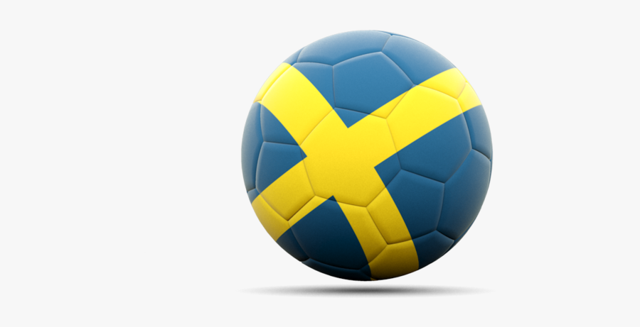 Sweden Flag Football Icon - Sweden Flag Ball Png, Transparent Clipart