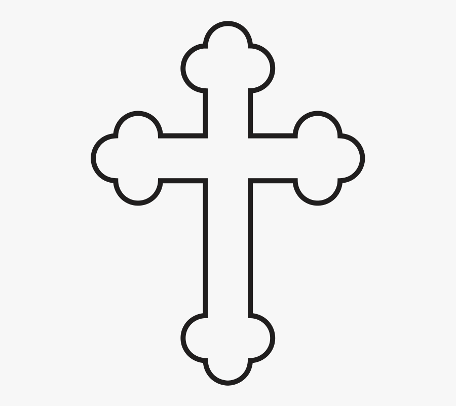 Free Christian Clipart All Saints Day - Orthodox Cross Png, Transparent Clipart