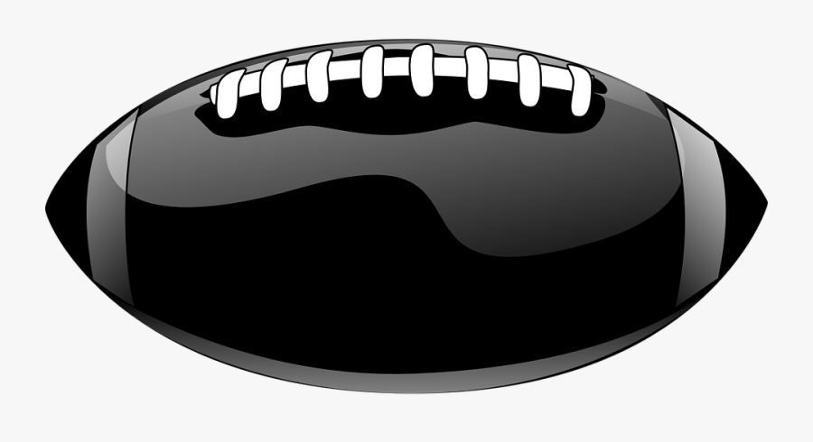 Rugby, Ball, Sports, Black - Black Rugby Ball Png, Transparent Clipart