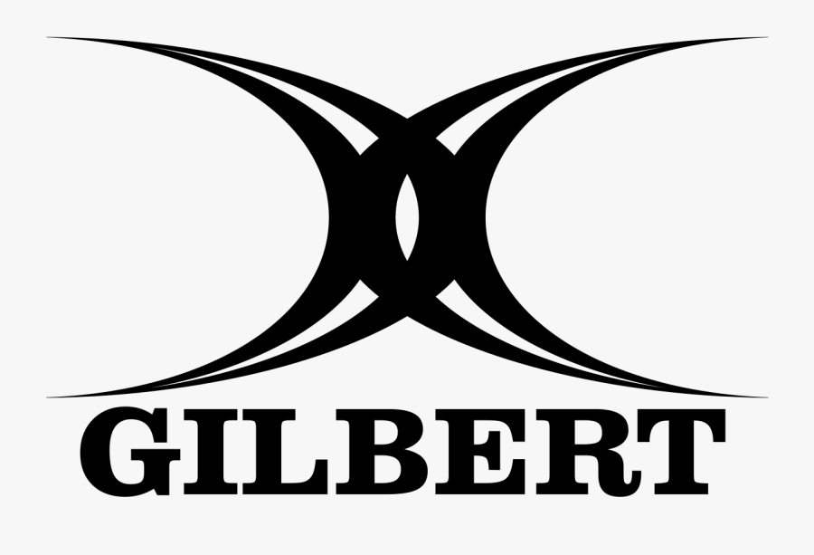 Gilbert Is The Official Ball And Training Equipment - Gilbert Rugby Ball Logo, Transparent Clipart