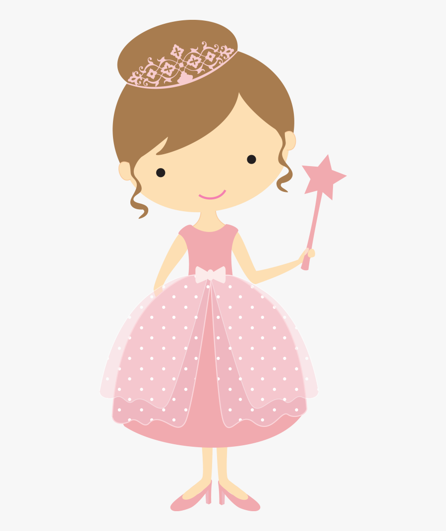 Pretty Princess Clip Art - Princesas Infantiles, Transparent Clipart